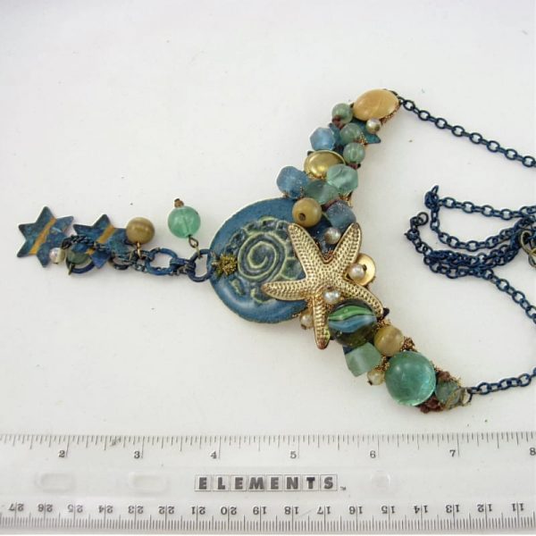 Sea Glass Couture Necklace