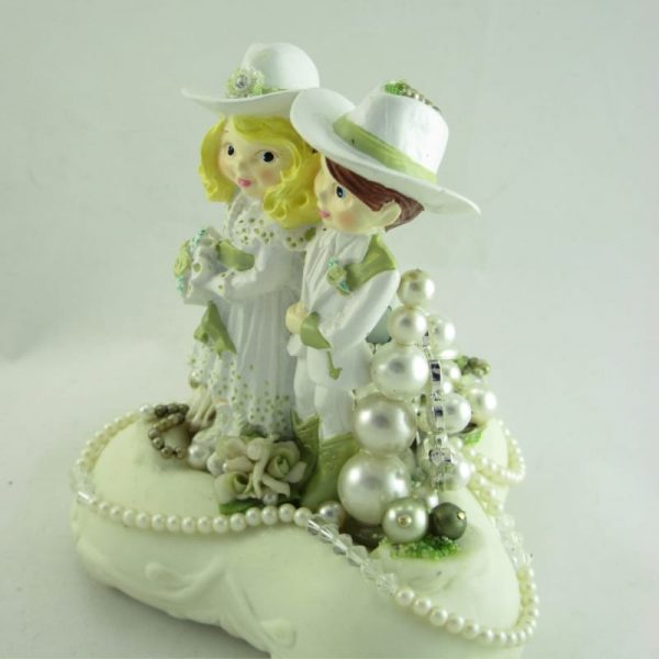 Western Wedding Custom Cake Topper