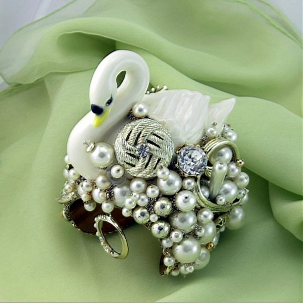 White Swan Couture Cuff I